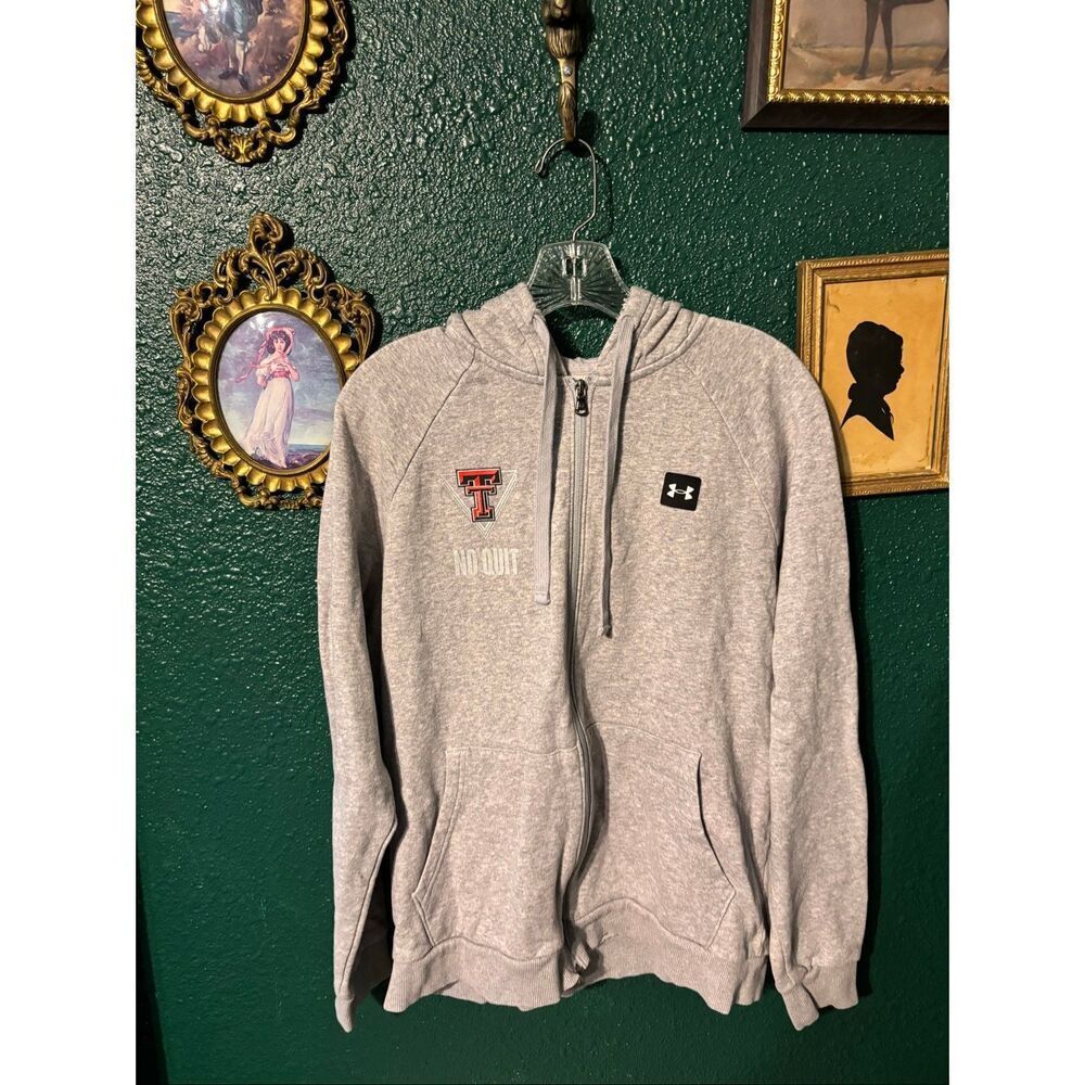 Under Armour Men’s Texas Tech Cotton Jacket Sz Medium